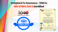iOSS ISO 27001:2013 certified